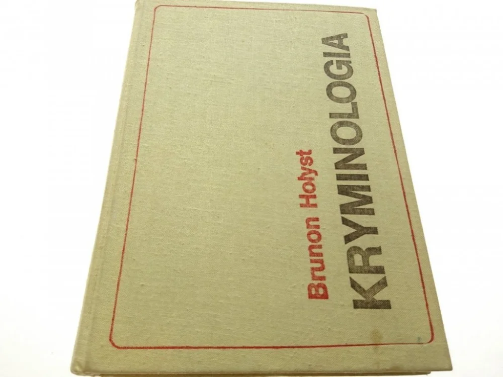 Darmowy zwrot KRYMINOLOGIA - Brunon Hołyst 1979