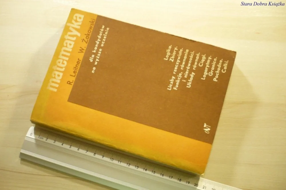 MATEMATYKA DLA KANDYDATÓW...1 - Leitner 1972 Nowy