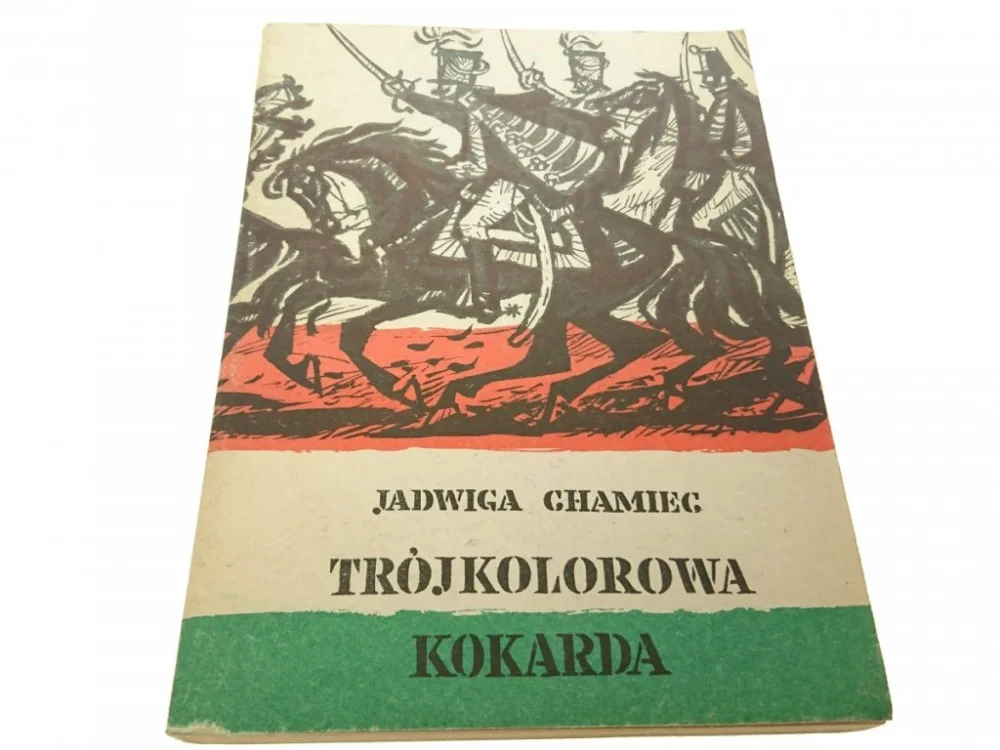 Popularny TRÓJKOLOROWA KOKARDA - Jadwiga Chamiec 1982