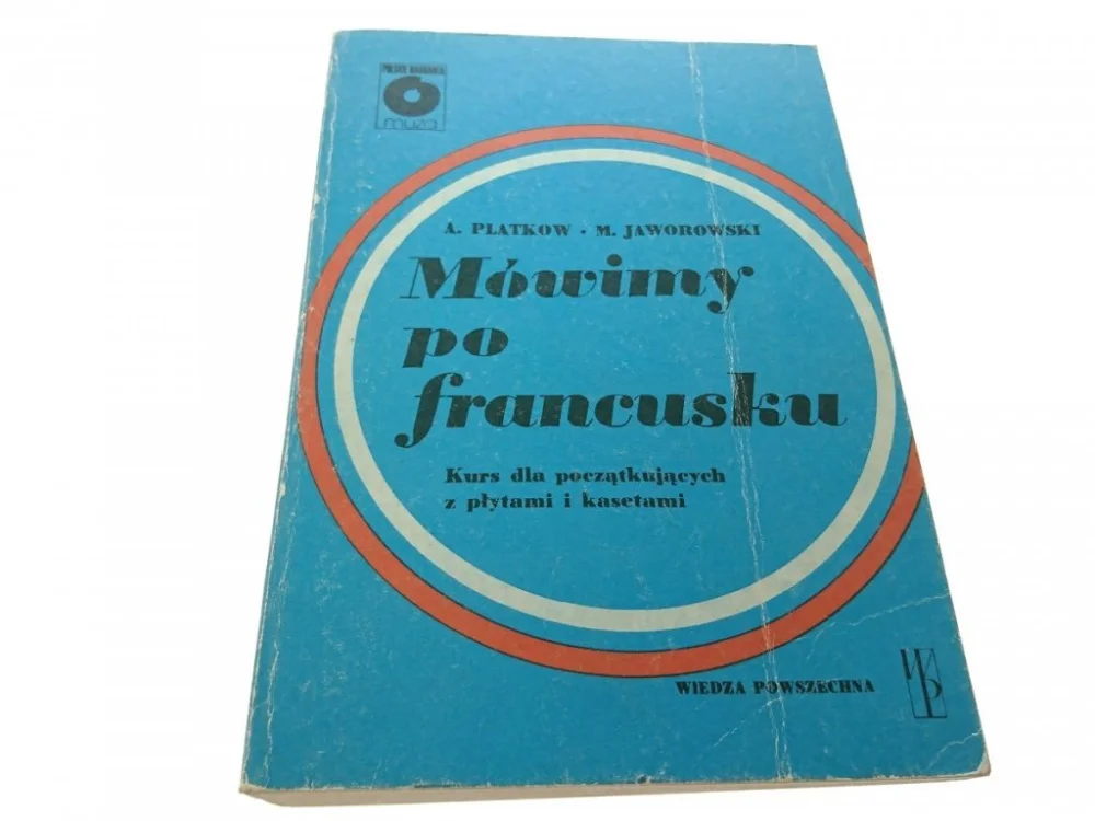 MÓWIMY PO FRANCUSKU - Platkow 1985 Ostatnie sztuki