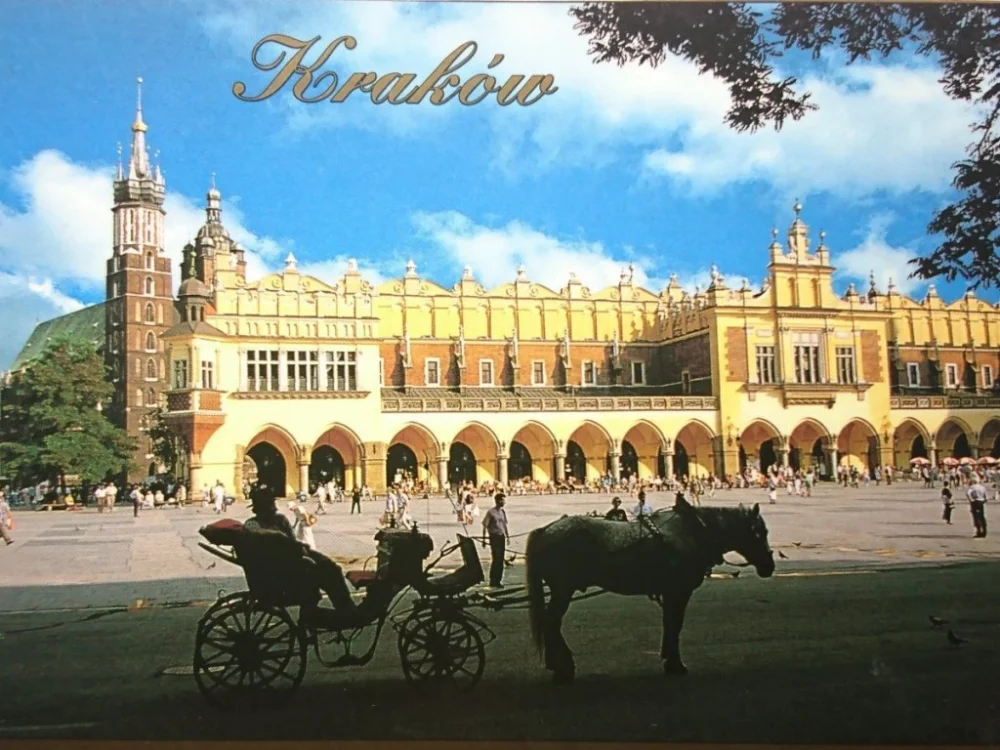 KRAKÓW. RYNEK GŁÓWNY - SUKIENNICE Łatwy zwrot