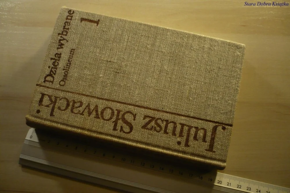 Ostatnia szansa JULIUSZ SŁOWACKI. DZIEŁA WYBRANE TOM 1 1983