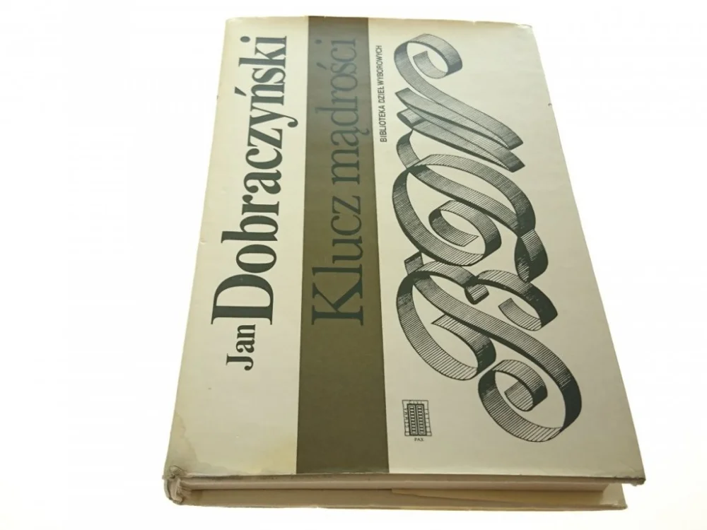 KLUCZ MĄDROŚCI - Jan Dobraczyński 1988 Oferta czasowa