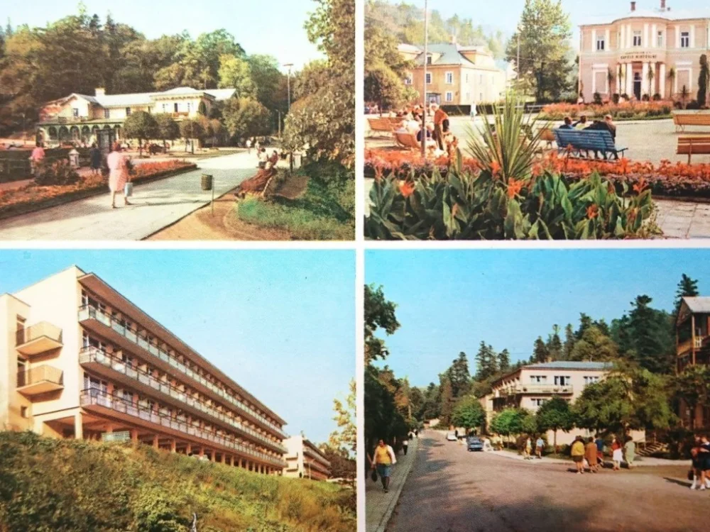 IWONICZ ZDRÓJ. DEPTAK; SANATORIUM ZWIĄZKU Rabat
