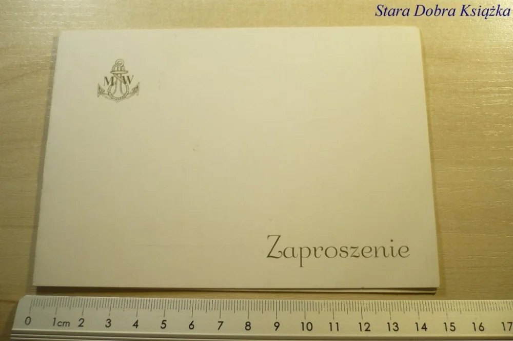 ZAPROSZENIE. DOWÓDZTWO MARYNARKI WOJENNEJ RP Oferta limitowana