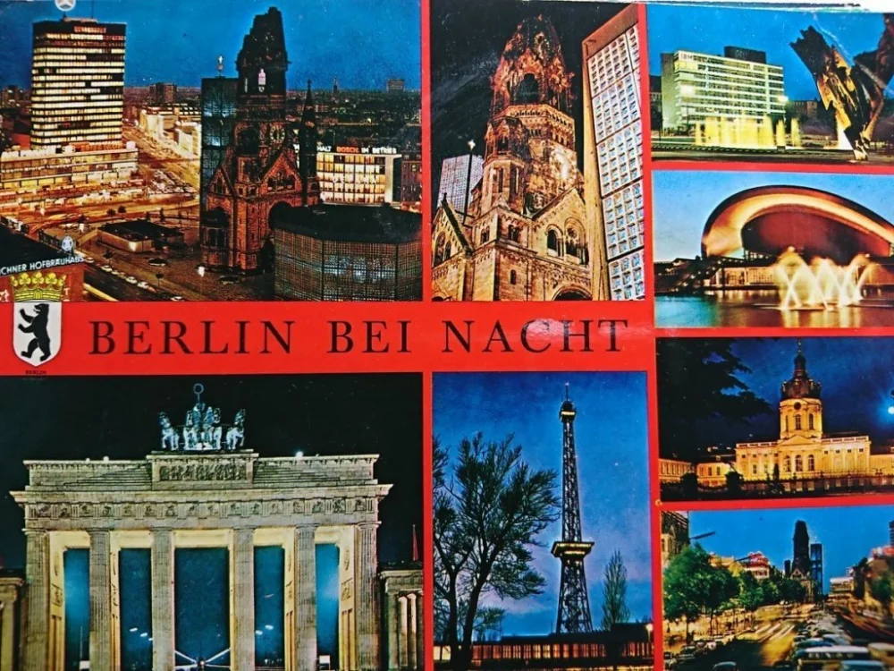 BERLIN BEI NACHT. KOLAŻ ZDJĘĆ Oferta czasowa