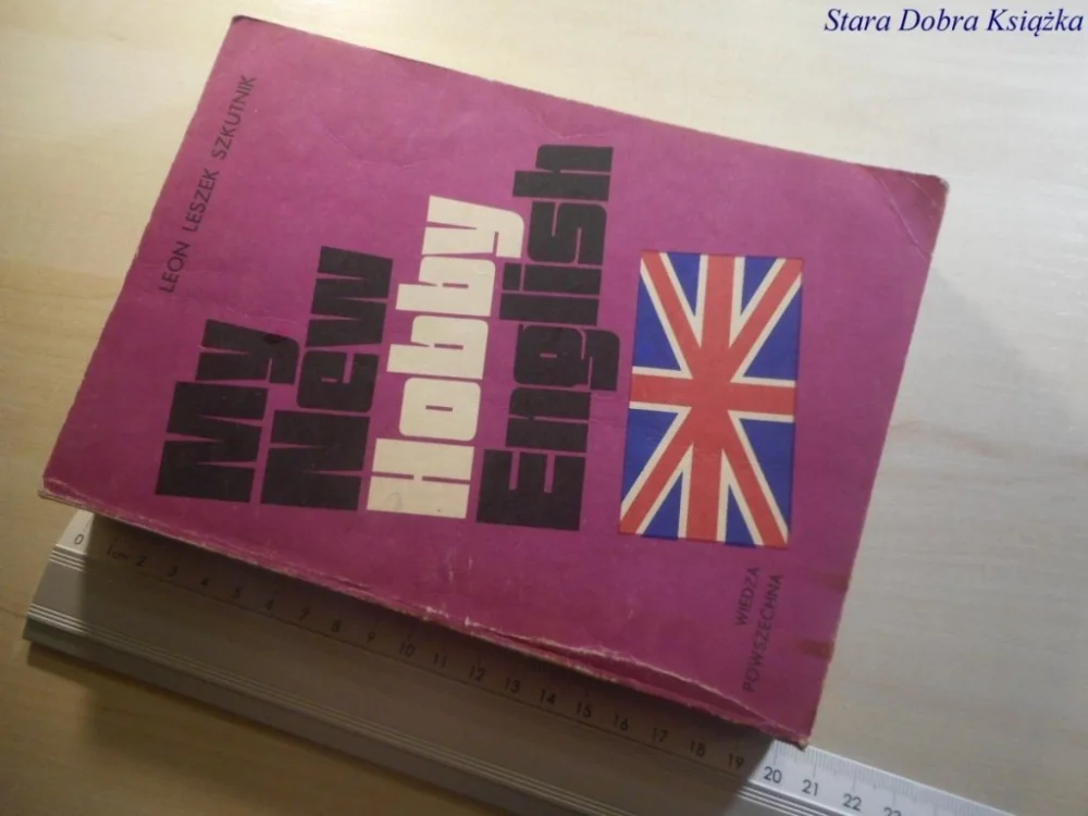 MY NEW HOBBY ENGLISH - Leon Leszek Szkutnik 1990 Wyprzedaż