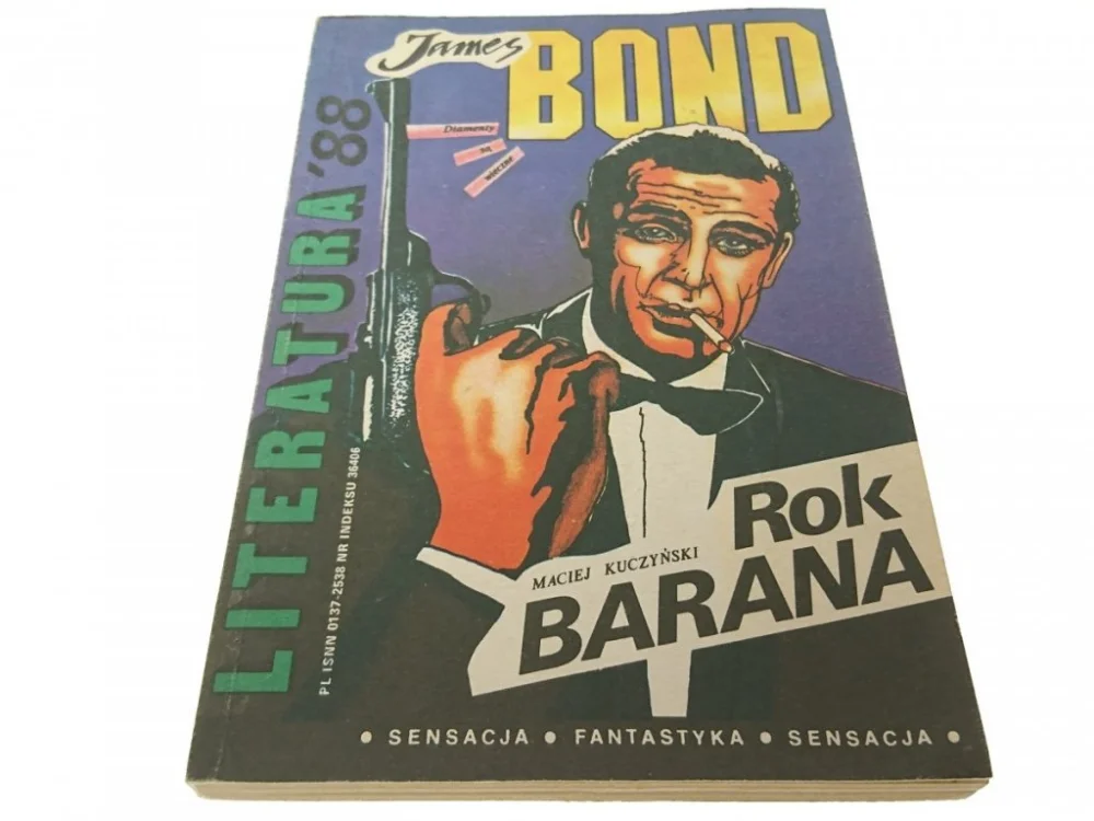 Popularny LITERATURA '88 JAMES BOND. ROK BARANA - KUCZYŃSKI