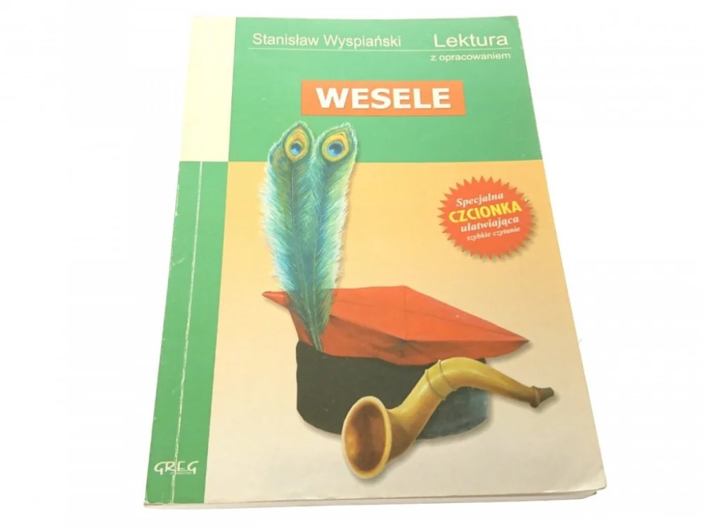 Hit sprzedaży LEKTURA Z OPRACOWANIEM. WESELE - WYSPIAŃSKI 2008