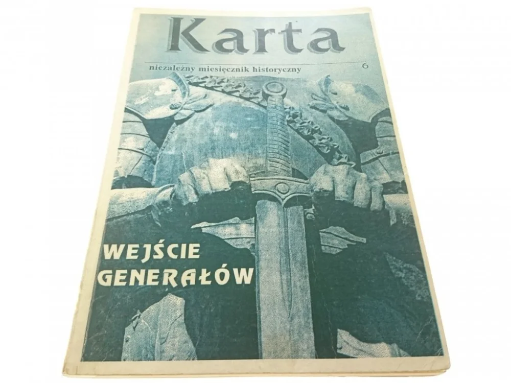 Szybka dostawa KARTA 6 1991 WEJŚCIE GENERAŁÓW
