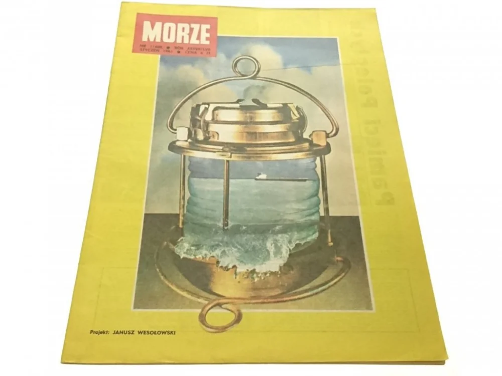 MORZE NR 1/602 ROK XXXVII/LVII STYCZEŃ 1981 Nowość
