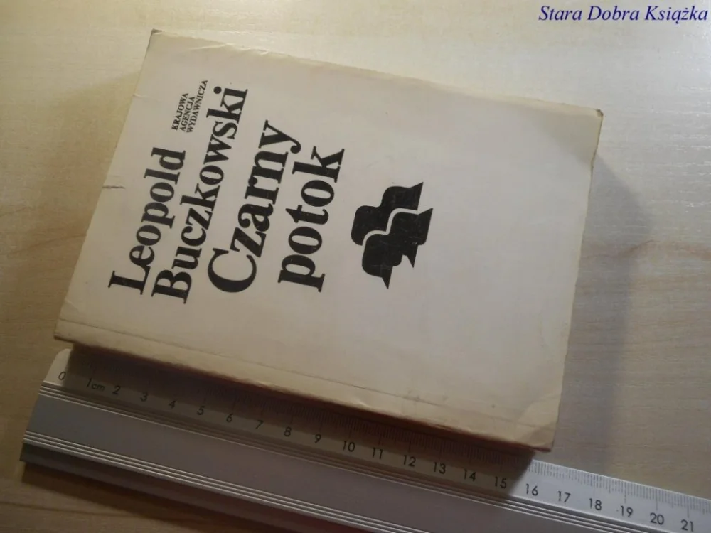Cena promocyjna CZARNY POTOK - Leopold Buczkowski 1986