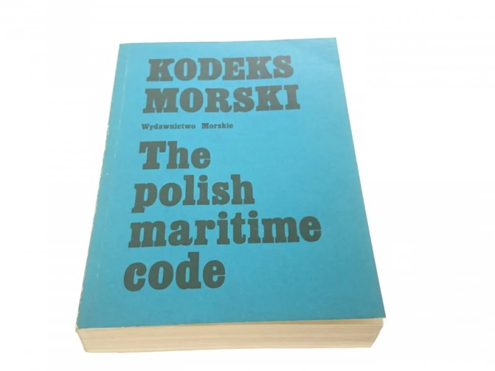 KODEKS MORSKI. THE POLISH MARITIME CODE - Adamski Tylko do końca tygodnia