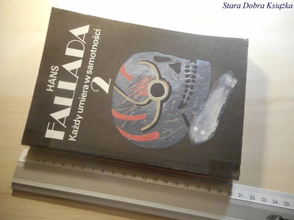 Cena promocyjna KAŻDY UMIERA W SAMOTNOŚCI TOM 2 Hans Fallada 1989