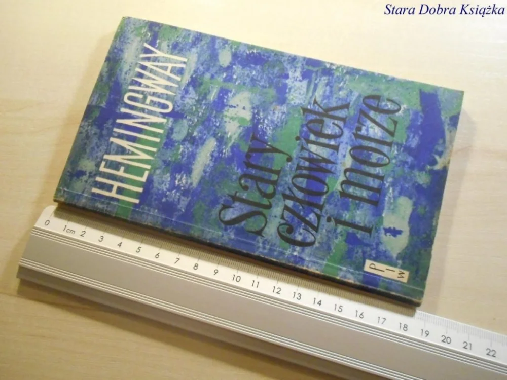 STARY CZŁOWIEK I MORZE - Ernest Hemingway 1965 Nowy