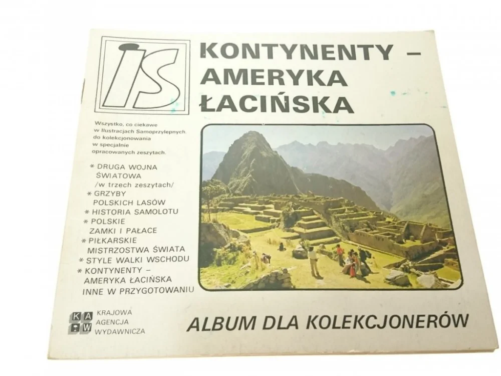 ALBUM DLA KOLEKCJONERÓW. KONTYNENTY - AMERYKA Dostępne od ręki