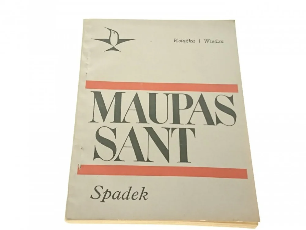 SPADEK - Guy De Maupassant 1968 Wyjątkowa oferta