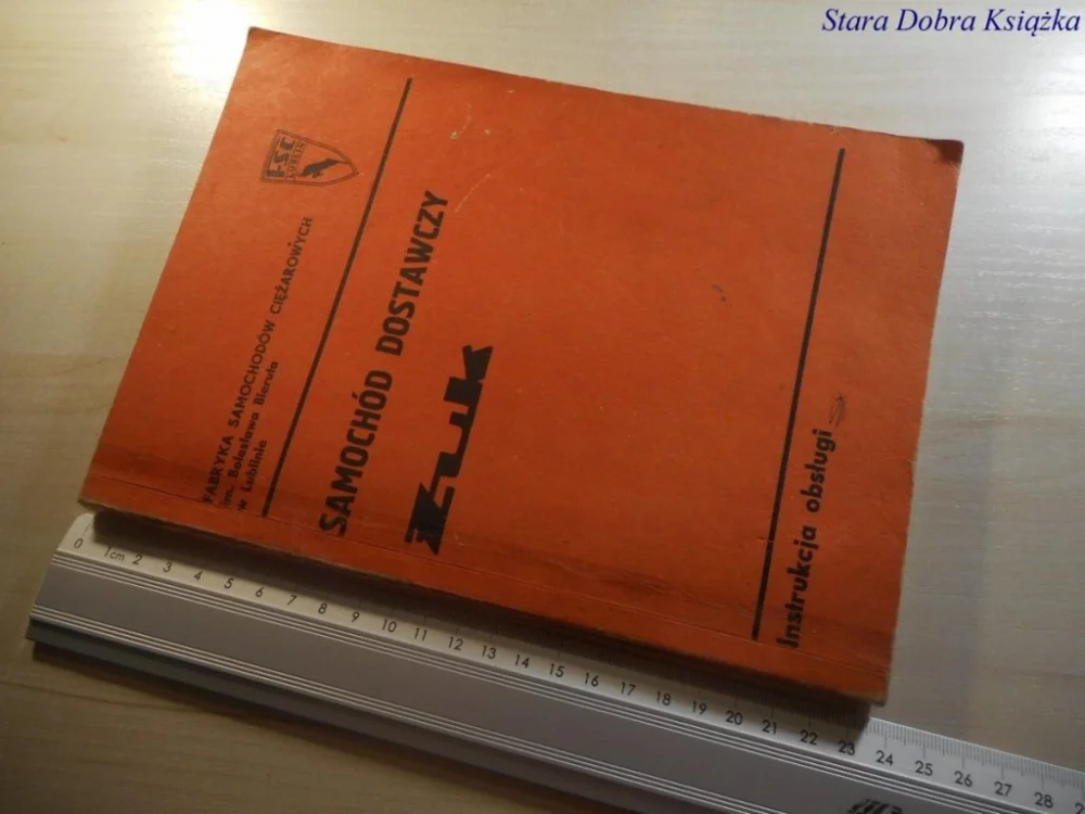Ekspresowa dostawa SAMOCHÓD DOSTAWCZY ŻUK. INSTRUKCJA OBSŁUGI 1985