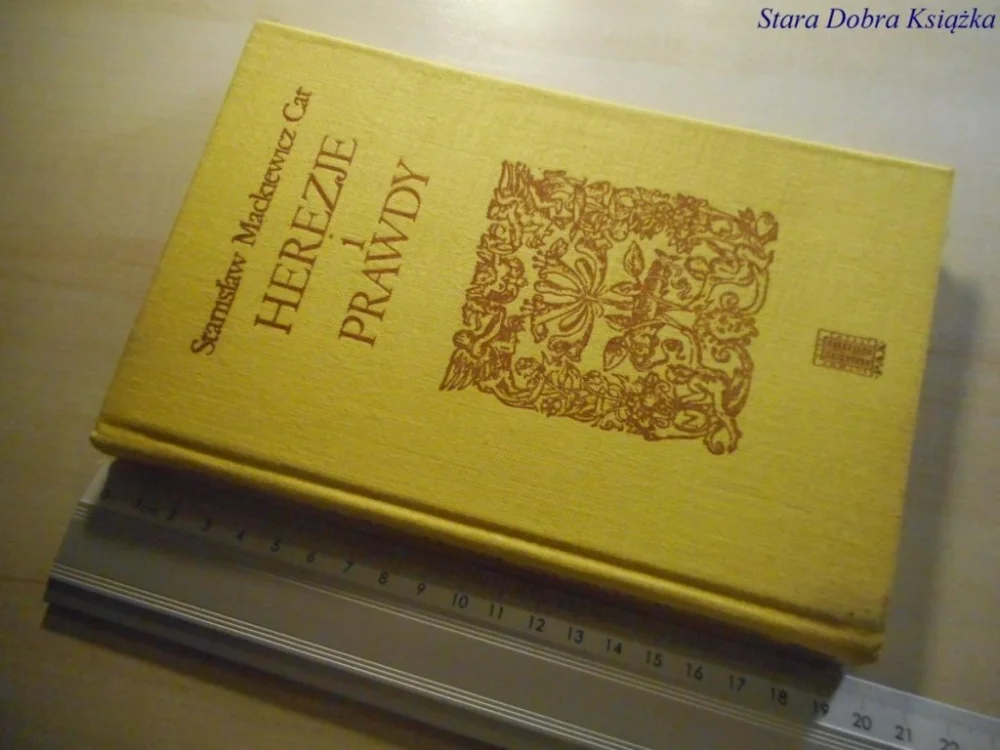 HEREZJE I PRAWDY - Stanisław Mackiewicz Cat 1975 Bezpieczne zakupy