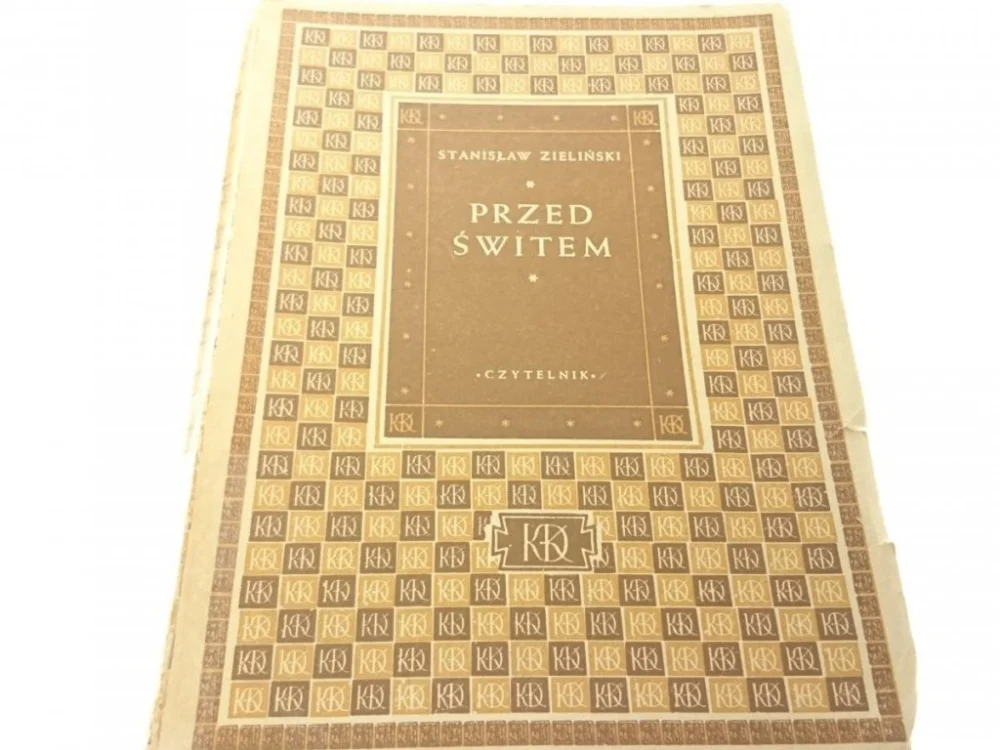 PRZED ŚWITEM - Stanisław Zieliński 1949 Szybka dostawa