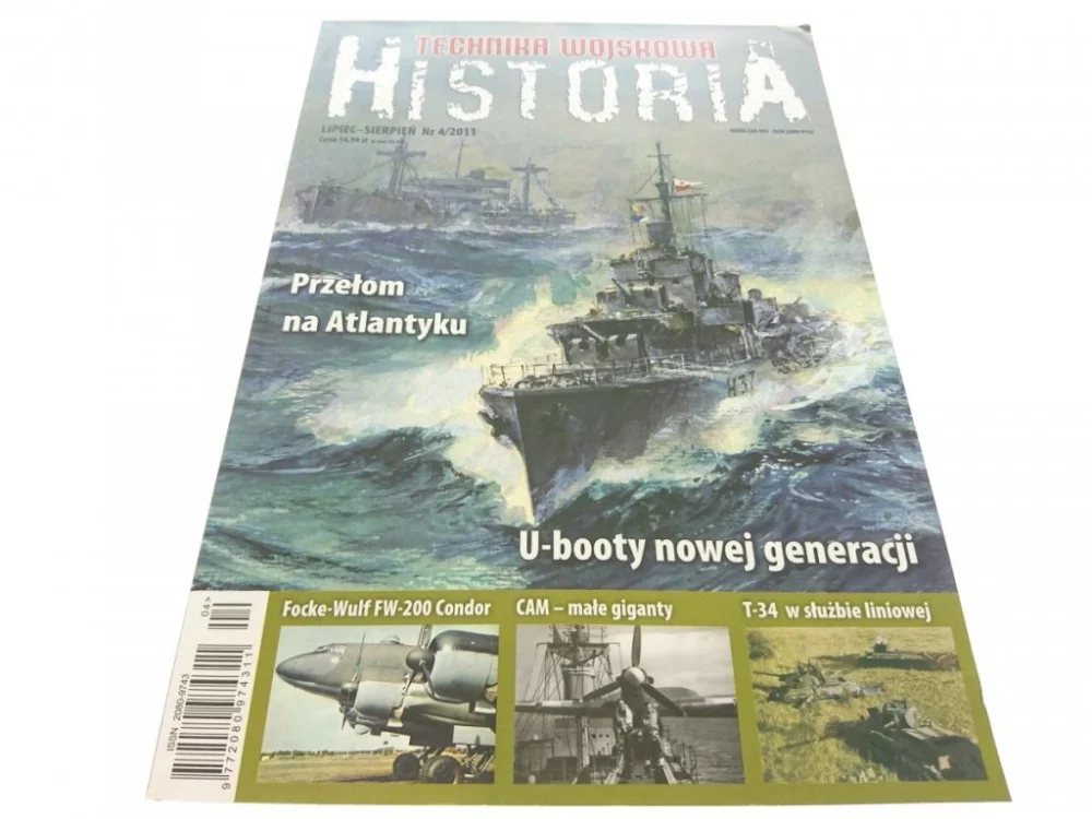 TECHNIKA WOJSKOWA. HISTORIA. LIPIEC-SIERPIEŃ NR 4 Nowy