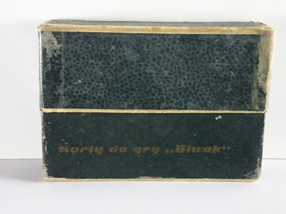 KOMPLETNE KARTY DO GRY BIWAK W KASETCE Bestseller