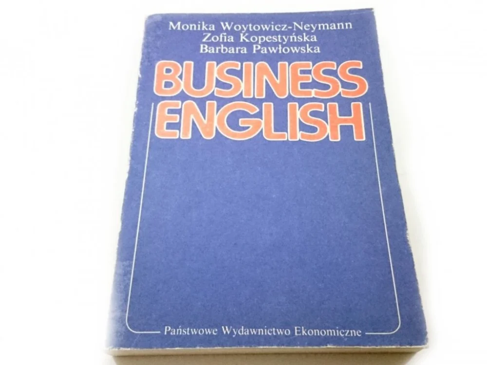 Super okazja BUSINESS ENGLISH - Monika Woytowicz-Neymann 1990