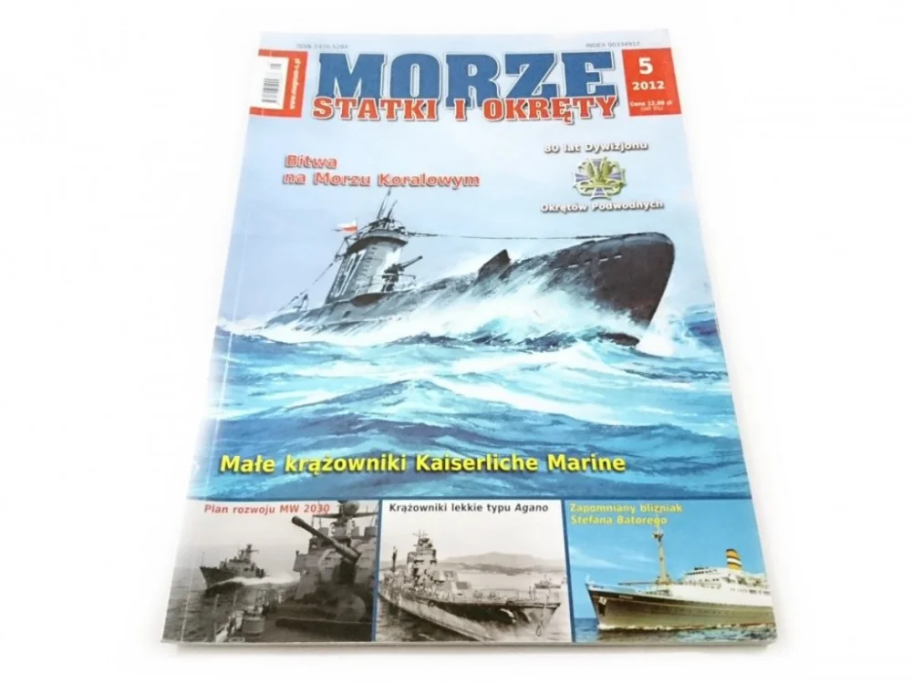 MORZE STATKI I OKRĘTY NR 5 2012 BITWA NA MORZU KORALOWYM Cena promocyjna