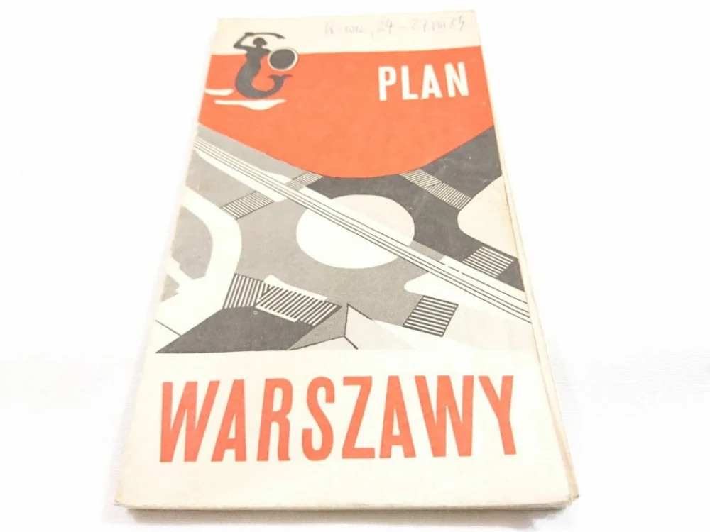PLAN WARSZAWY 1973 Ograniczona ilość