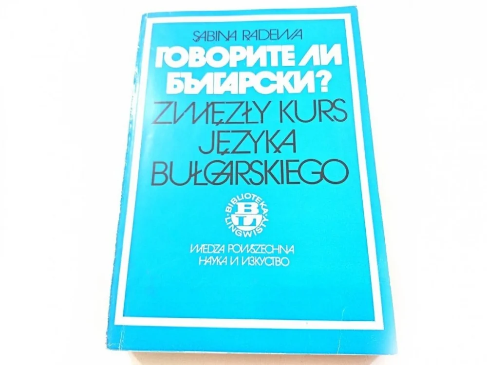ZWIĘZŁY KURS JĘZYKA BUŁGARSKIEGO - Sabina Radewa Oferta