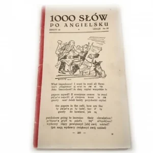 1000 SŁÓW PO ANGIELSKU. ZESZYT 10 LEKCJE 34-37 Oferta