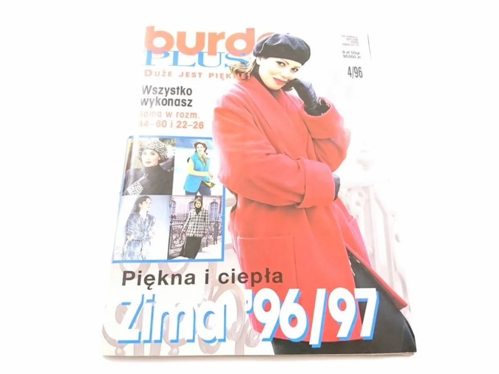Zniżka BURDA PLUS NR 4/96
