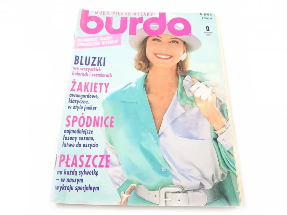 Bezpieczna płatność BURDA NR 9 WRZESIEŃ 1991