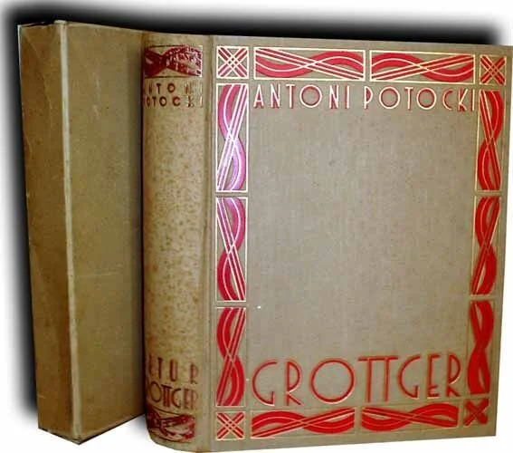 POTOCKI- GROTTGER wyd. 1931r. ILUSTRACJE. PIEKNA OPRAWA W ETUI Ograniczona ilość