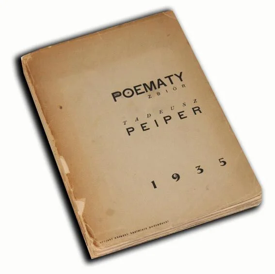 PEIPER - POEMATY Zbiór wyd.1935r. FUTURYZM / AWANGARDA Popularny