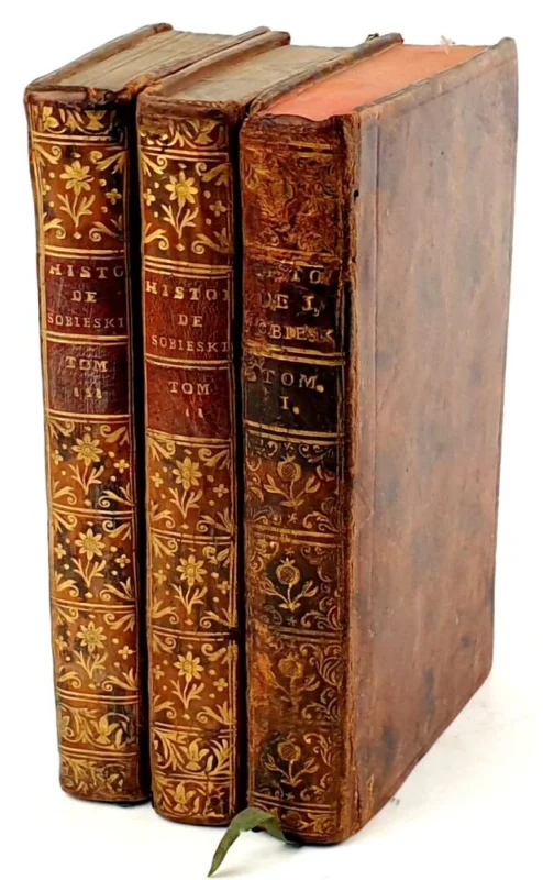 Szybka wysyłka COYER - HISTOIRE DE JEAN SOBIESKI, ROI DE POLOGNE wyd. 1761r. SKÓRA