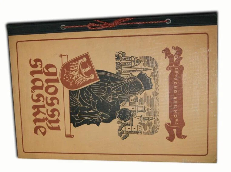 BEDNORZ - GLOSSY ŚLĄSKIE 1946r. drzeworyty Jakubowskiego Niska cena