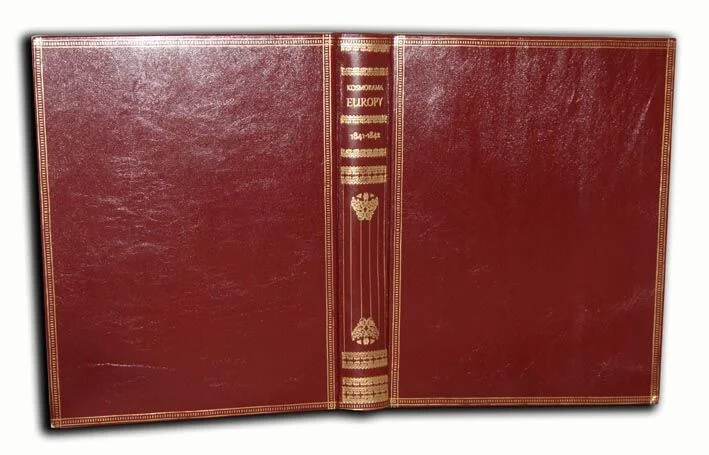 Hit sprzedaży KOSMORAMA EUROPY zawierająca Historyą Turcyi 53 staloryty 1841r. OPRAWA