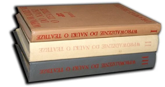 DEGLER- WPROWADZENIE DO NAUKI O TEATRZE t. I-III Tylko do końca tygodnia