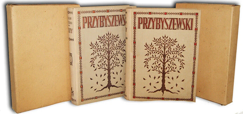 Darmowy zwrot PRZYBYSZEWSKI - LISTY 1937r. Tom I-II OPRAWA Radziszewski