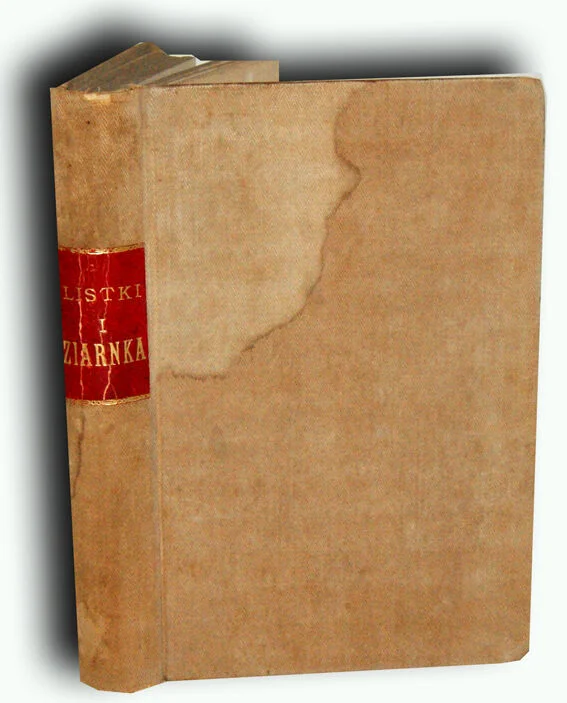 ZALESKA- LISTKI I ZIARNKA wyd. 1874 barwne ryciny Bezpieczna płatność