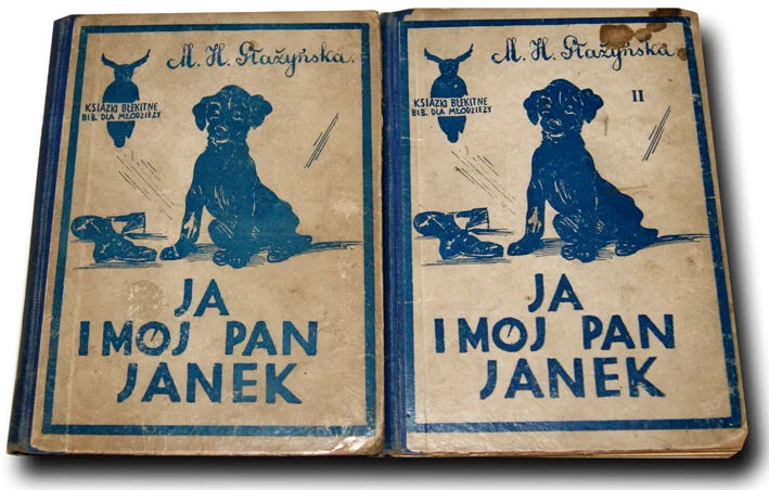 GŁAŻYŃSKA- JA I MÓJ PAN JANEK 1-2 ilustracje Wyprzedaż
