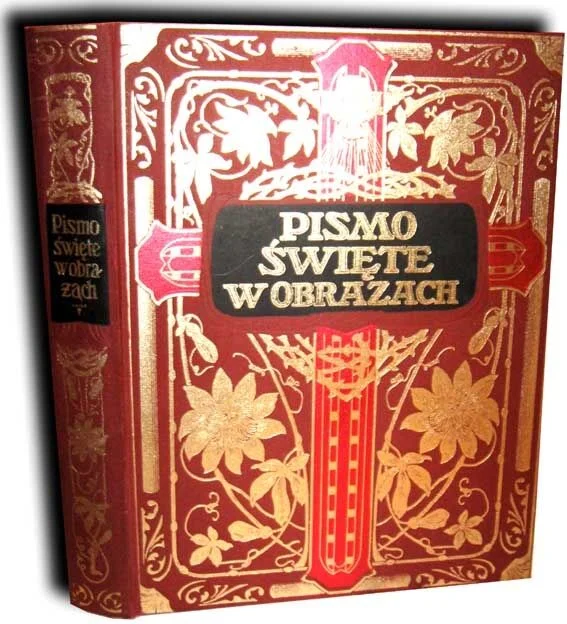 PISMO ŚWIETE W OBRAZACH reprint RYCINY Super okazja