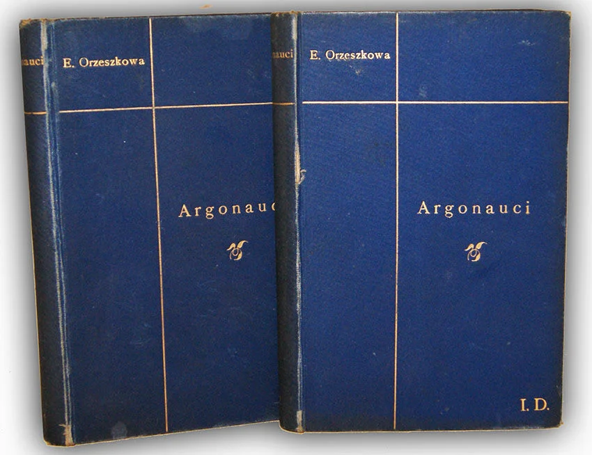 Łatwy zwrot ORZESZKOWA- ARGONAUCI t.1-2 (komplet) wyd.1900