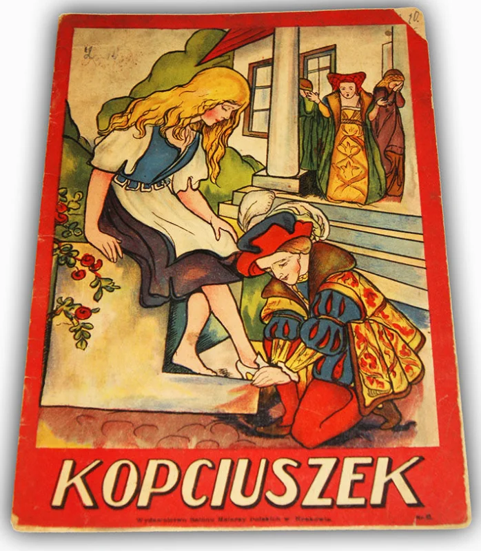 Tani KOPCIUSZEK barwne ilustracje Salon Malarzy