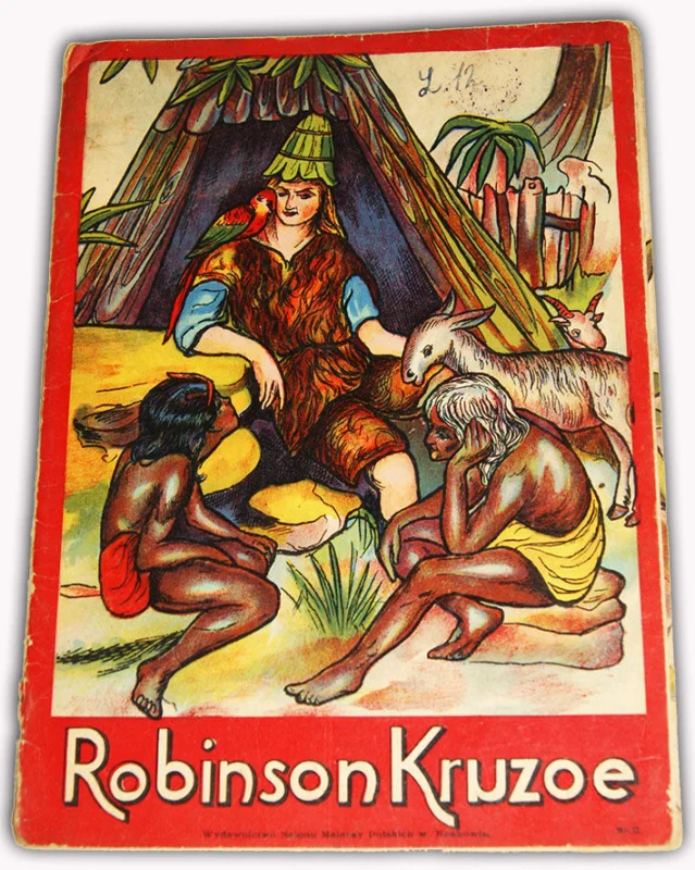 ROBINSON KRUZOEbarwne ilustracje Salon Malarzy Taniej