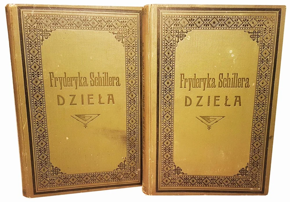 Ograniczona ilość SCHILLER - DZIEŁA POETYCZNE I DRAMATYCZNE wyd.1885 drzeworyty