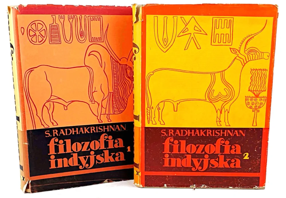 Dostępne od ręki RADHAKRISHNAN - FILOZOFIA INDYJSKA T. 1-2 (komplet) wyd. 1958r.