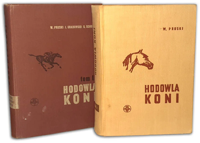 Wysoka jakość PRUSKI- HODOWLA KONI t. I-II wyd. 1960r.