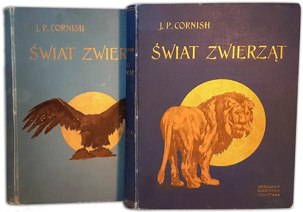 CORNISCH- ŚWIAT ZWIERZĄT Tom I-II setki ilustracji OPRAWA PUGET Cena promocyjna